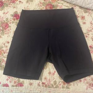 lululemon wunder train high rise shorts 6”